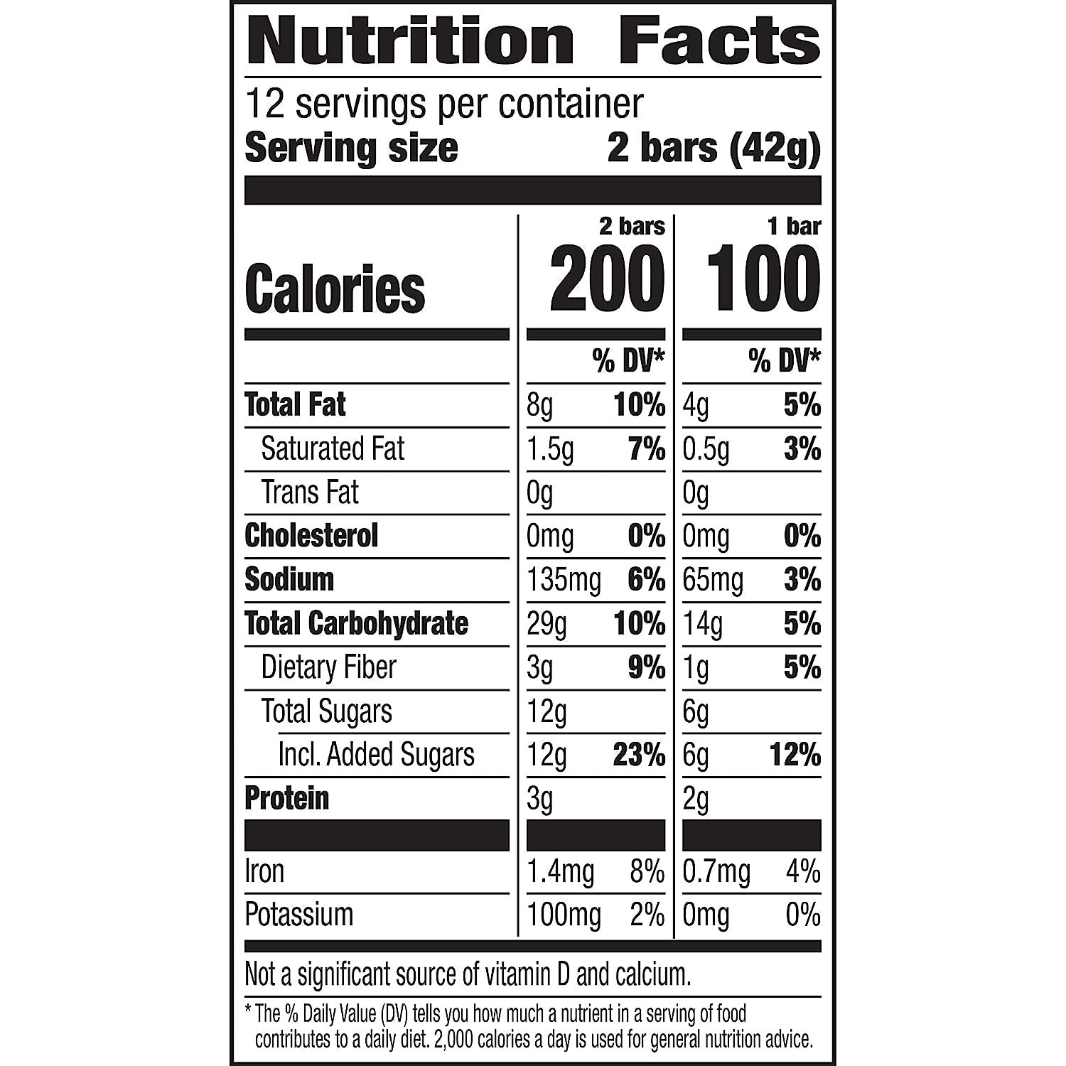 Oats 'n Dark Crunchy Granola Bars (24 CT)