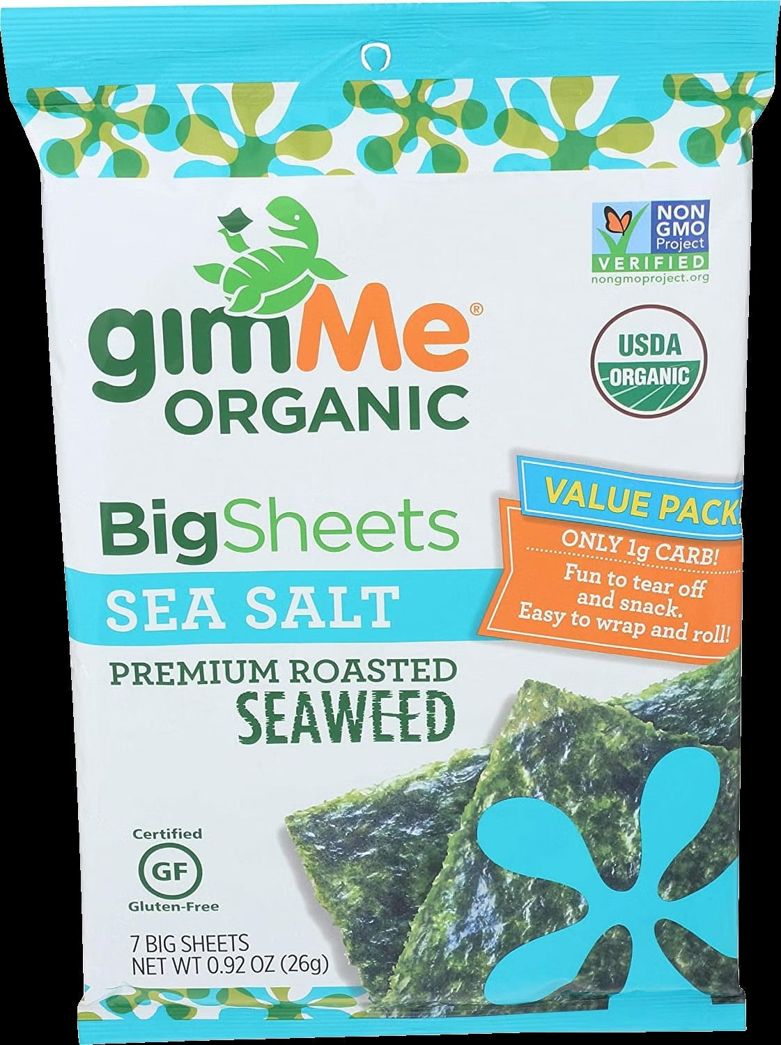 Sea Salt & Premium Roasted Seaweed