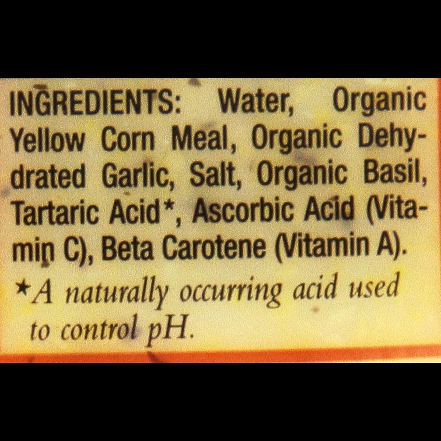 Organic Basil and Garlic Polenta