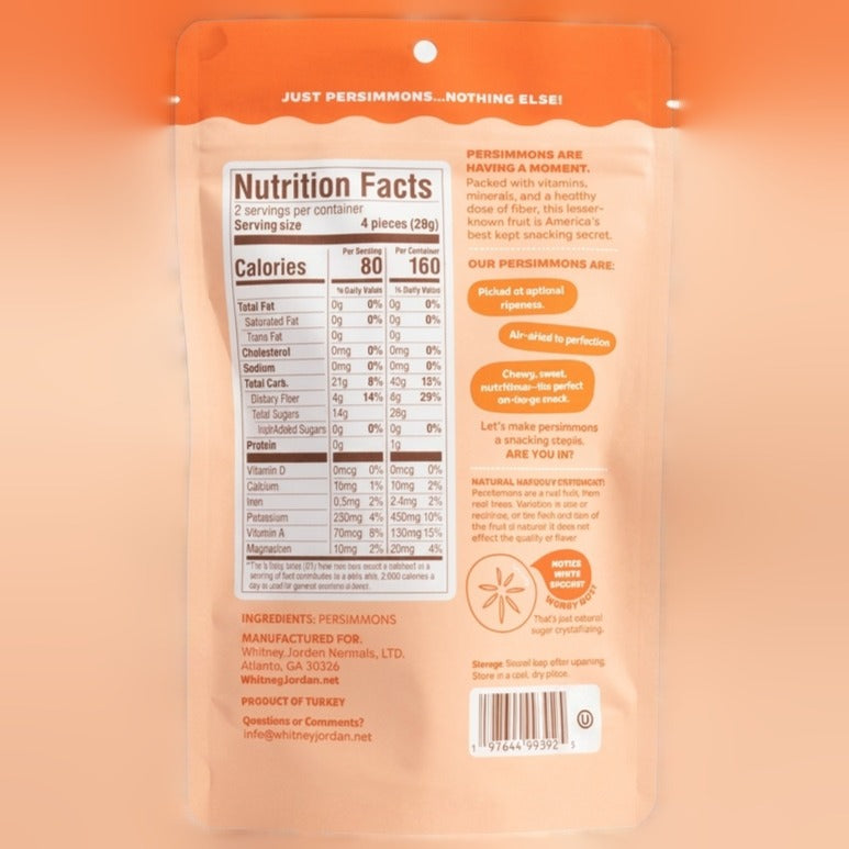 Air-Dried Persimmon Slices (10 Pack)