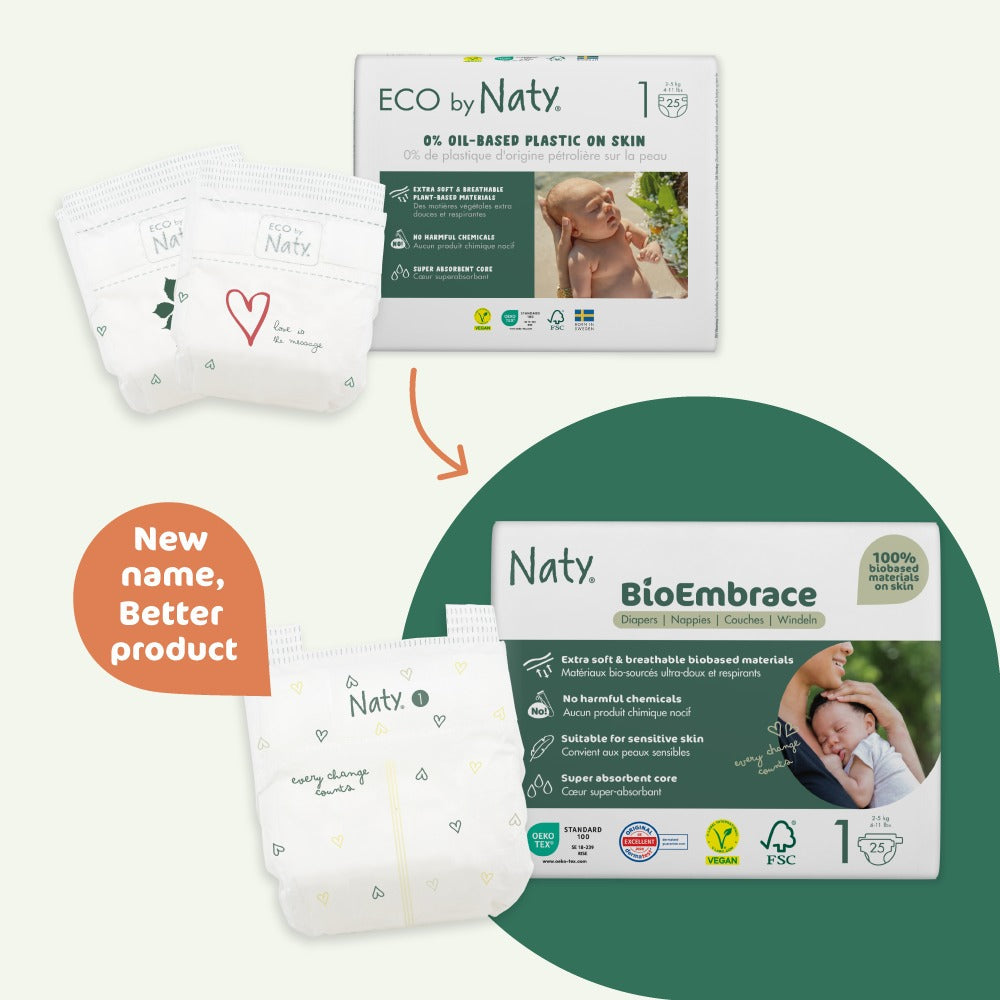 Eco Diapers Size 3 ( 30 CT)