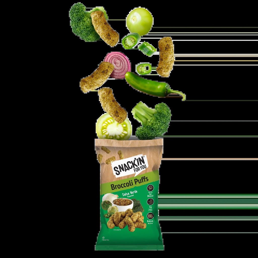 Broccoli Puffs Salsa Verde