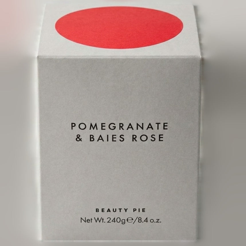 Pomegranate & Baies Rose Luxury Scented Candle