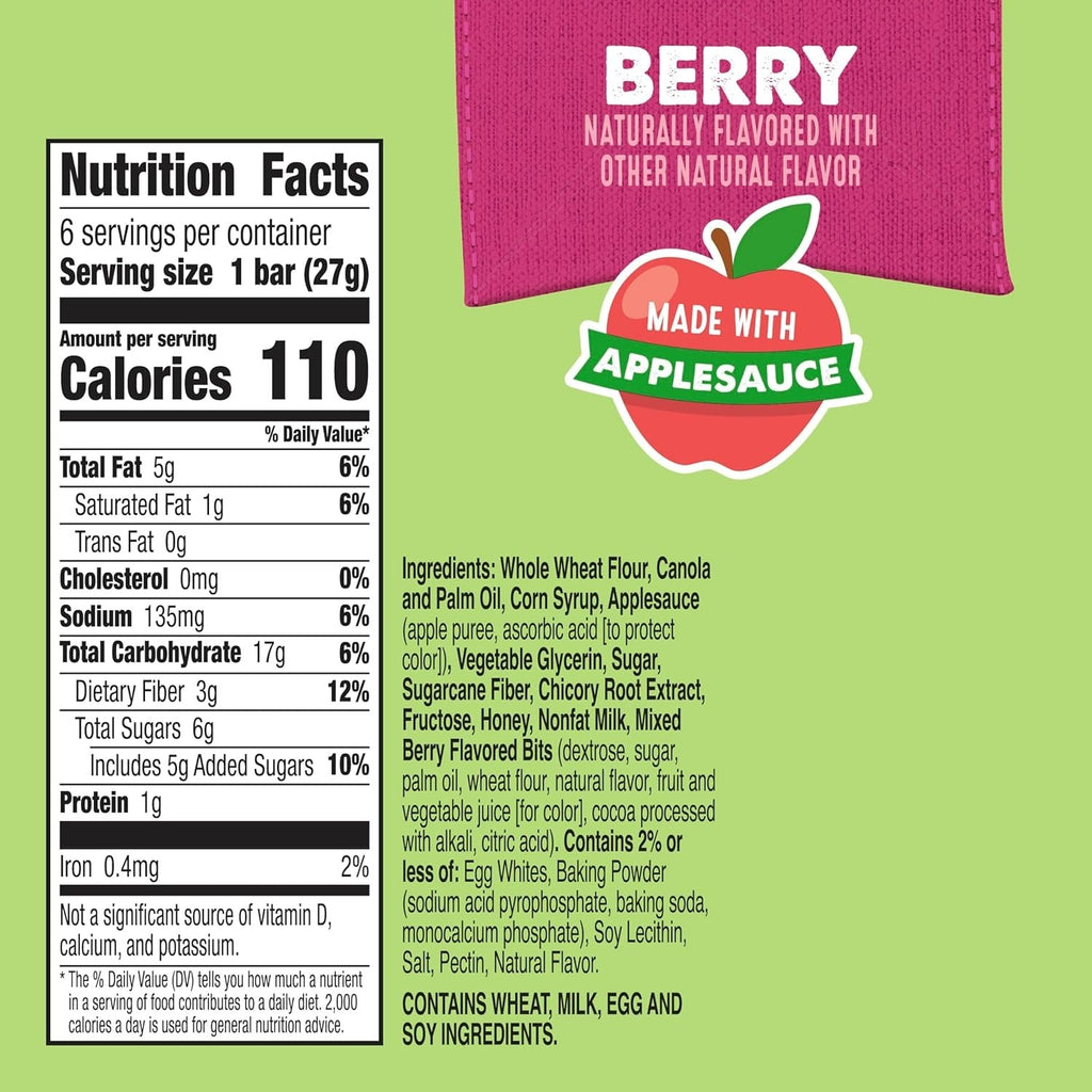 Soft-Baked Bars Berry (6 CT)