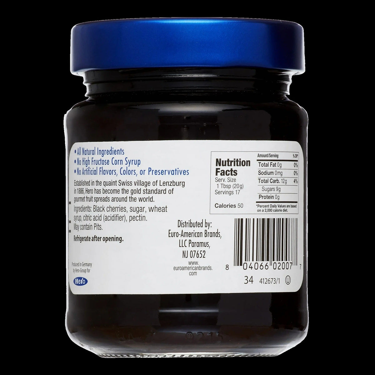 Black Cherry Fruit Spread