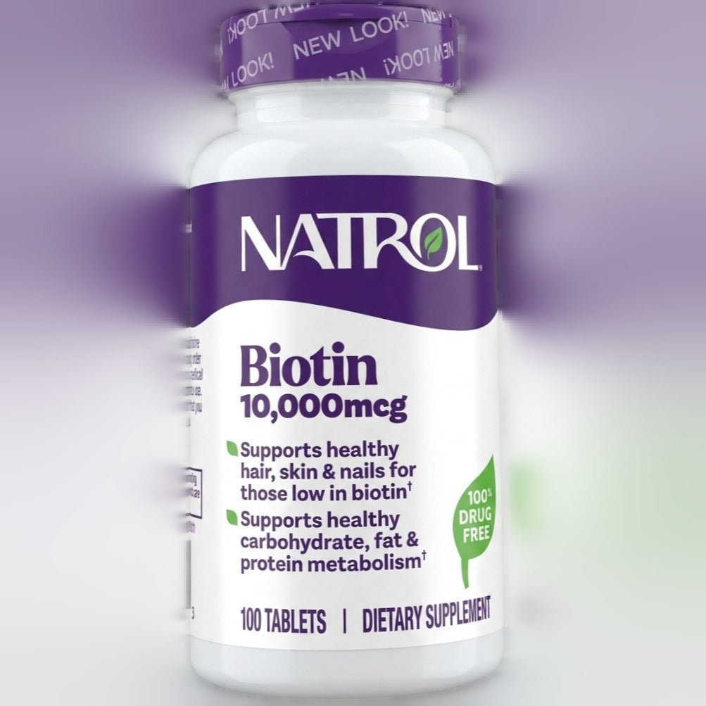 Biotin 10,000mcg Tablets (100 CT)