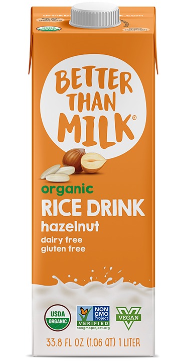 Organic Hazelnut Rice Milk