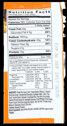 Peanut Butter Chocolate Chip Meal Bar