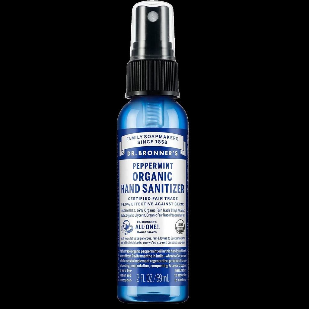 Organic Peppermint Hand Sanitizer