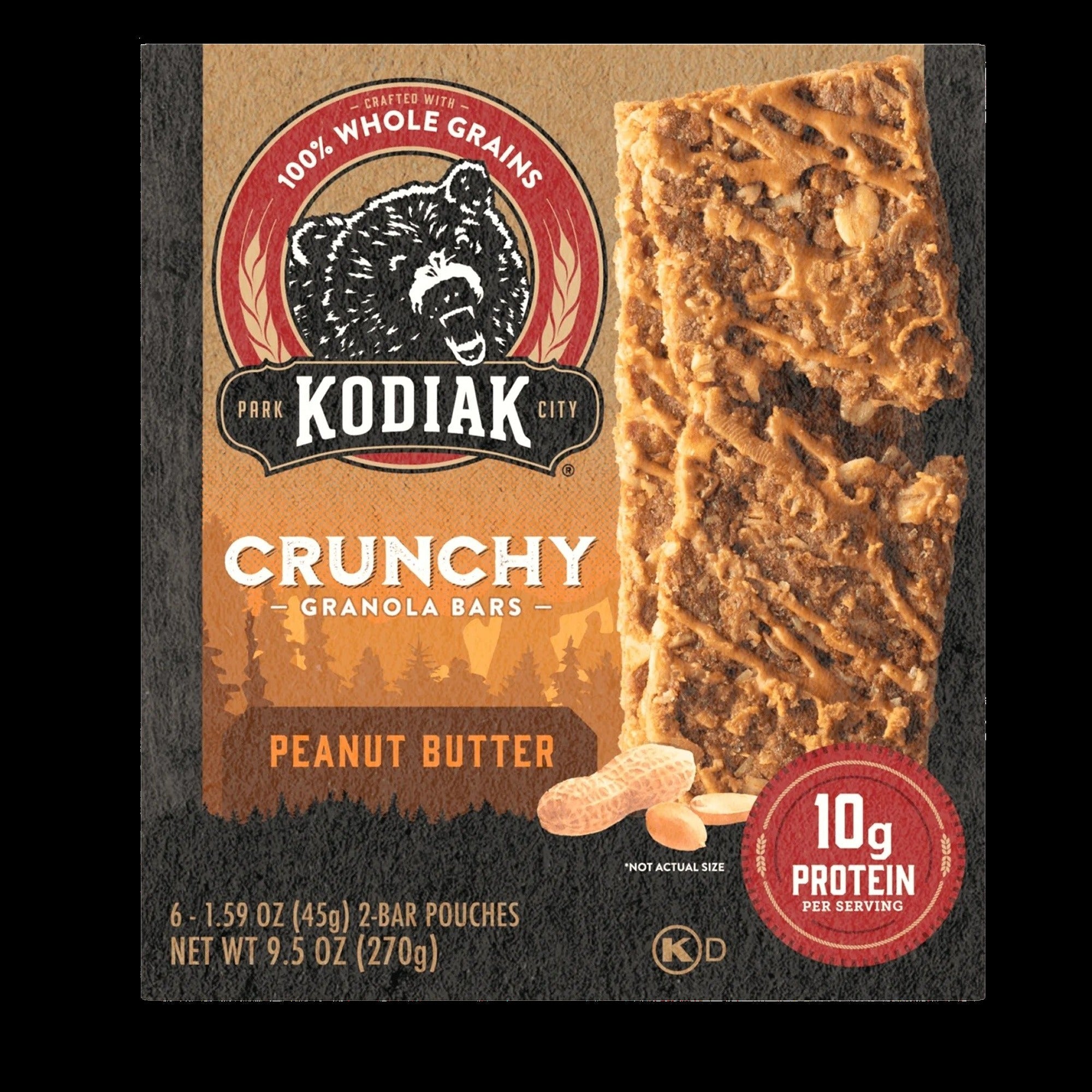 Crunchy Peanut Butter Granola Bars
