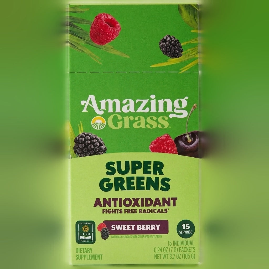Super Greens Antioxidant Sweet Berry (15 CT)