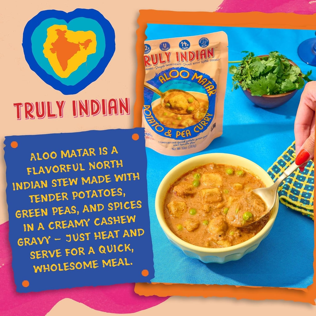 Potato Pea Curry Entree